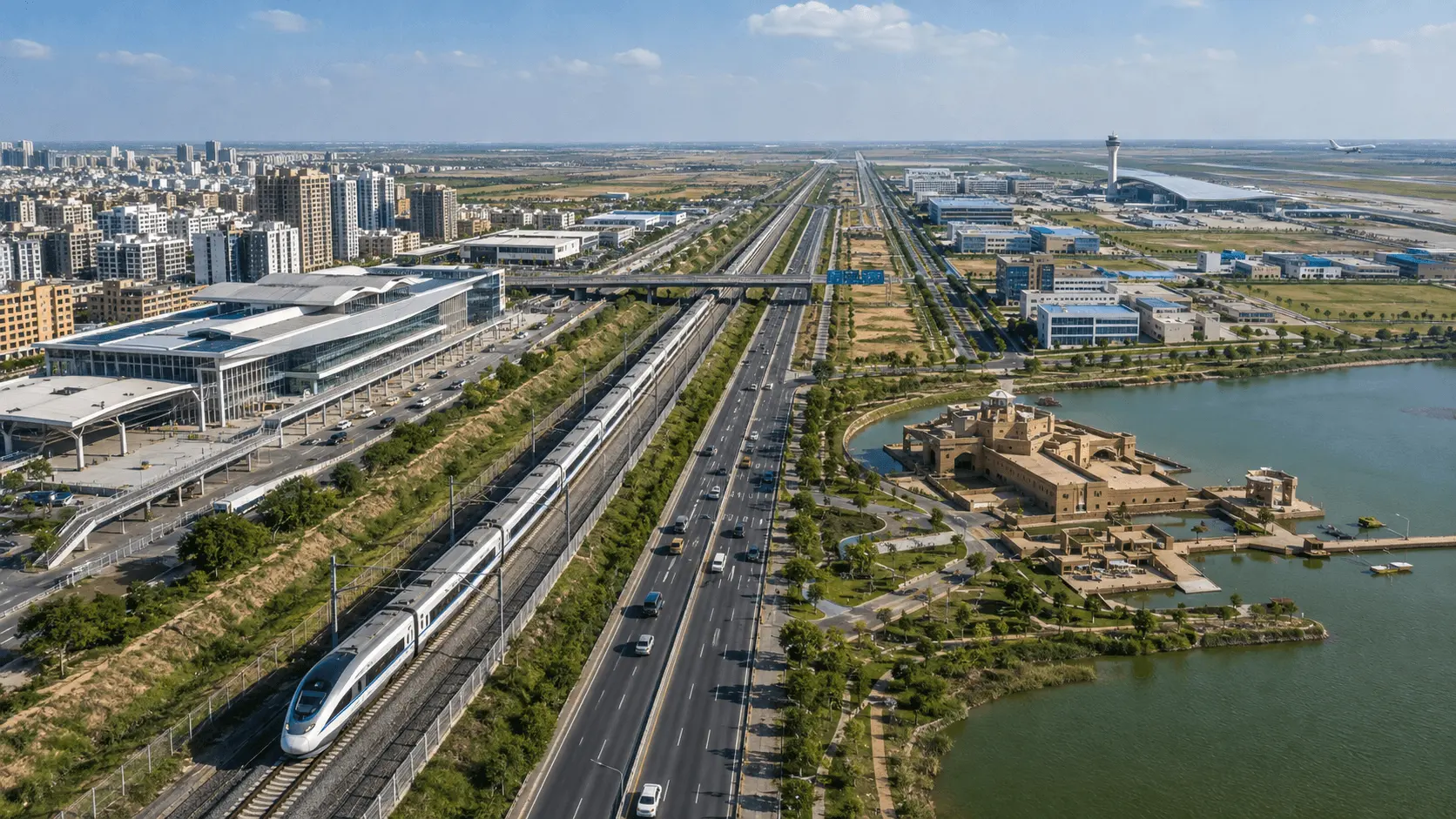 Ahmedabad Dholera rail route Where will it connect