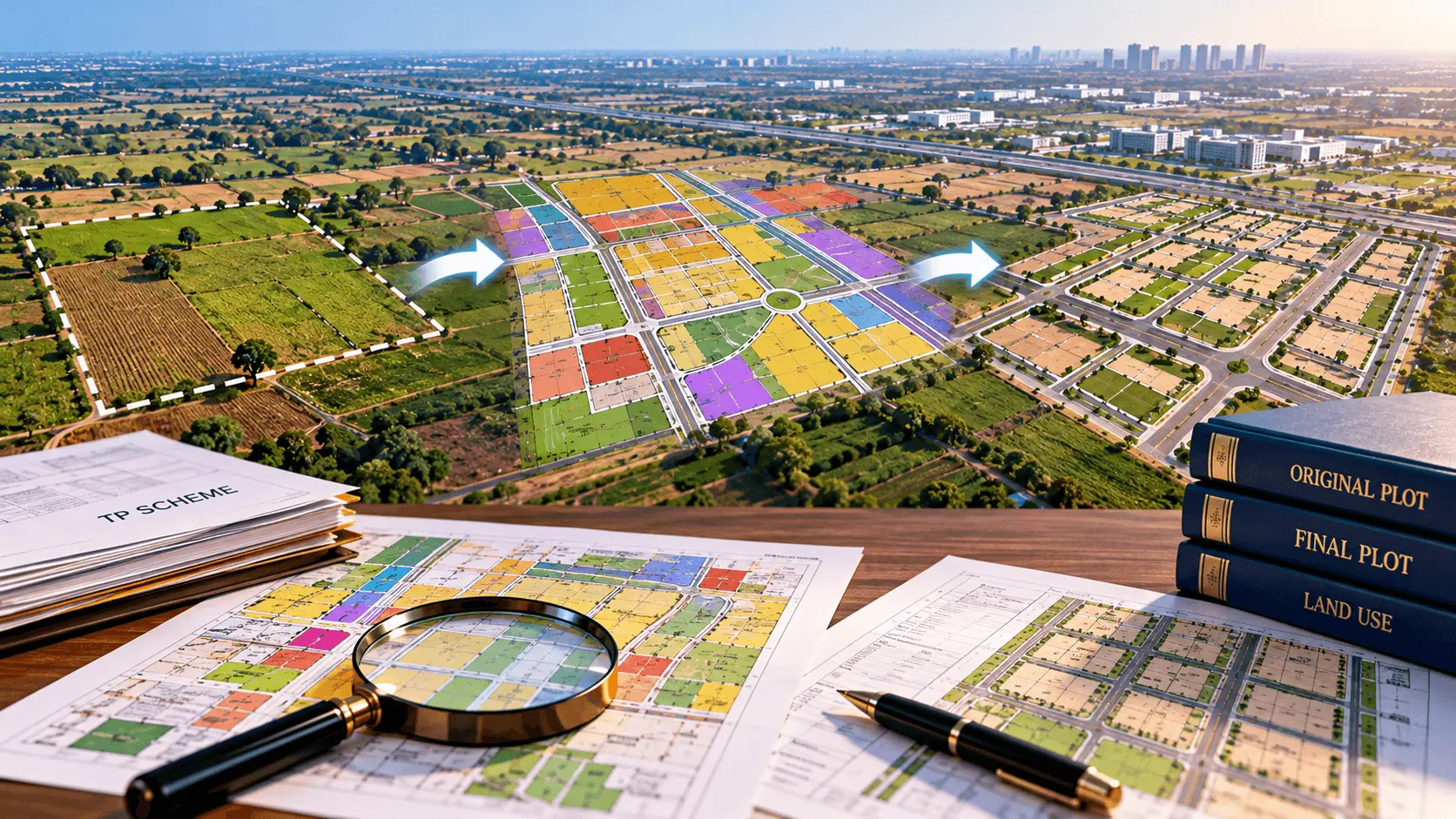 What About Town Planning Scheme and Final Plot Land